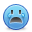  Smiley Sad Blue 